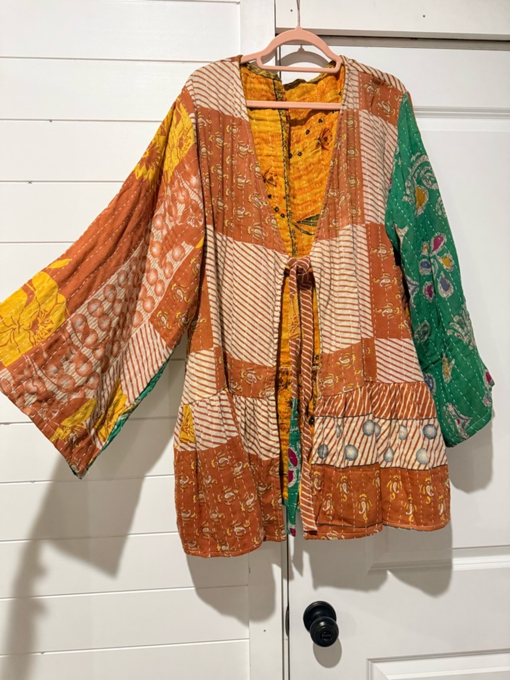 Kantha kimono cardigan